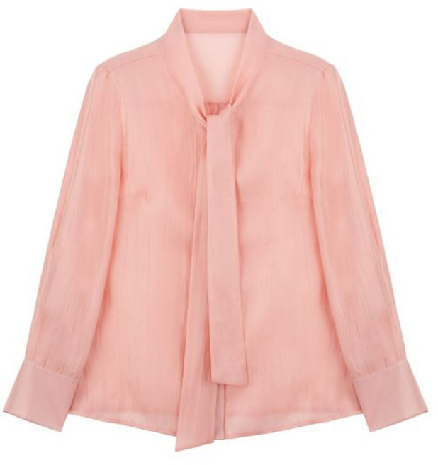 [LBL] (런칭가 69 900원)그레이스 SHEER 타이 블라우스 2종+이너 1종