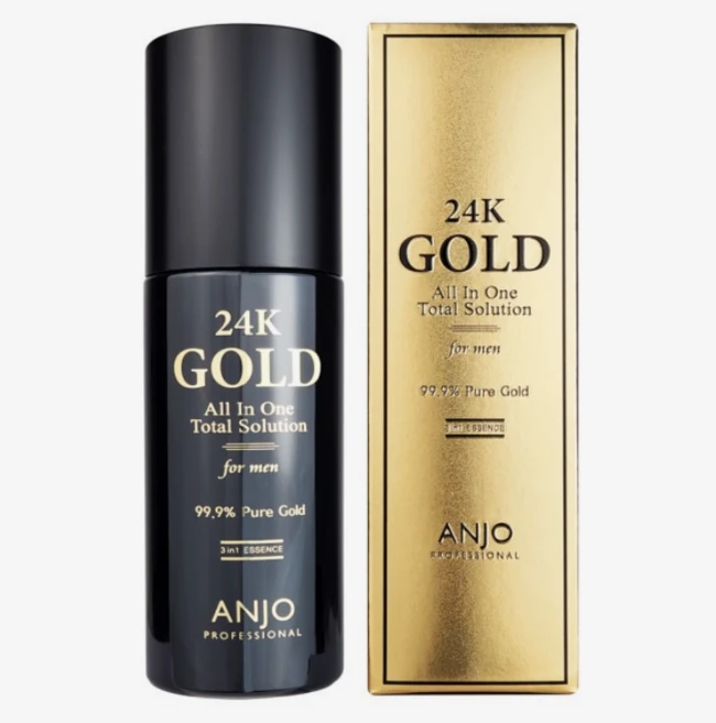 정품 앙쥬 24K골드 주름미백 남성 올인원 에센스, 1개, 200ml - 쿠팡