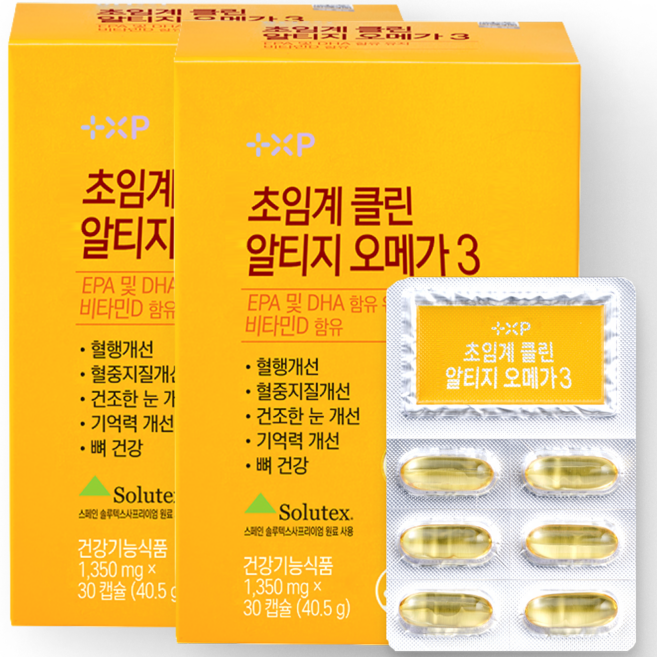 초임계 알티지 오메가3 비타민D 함유, 2세트, 30정