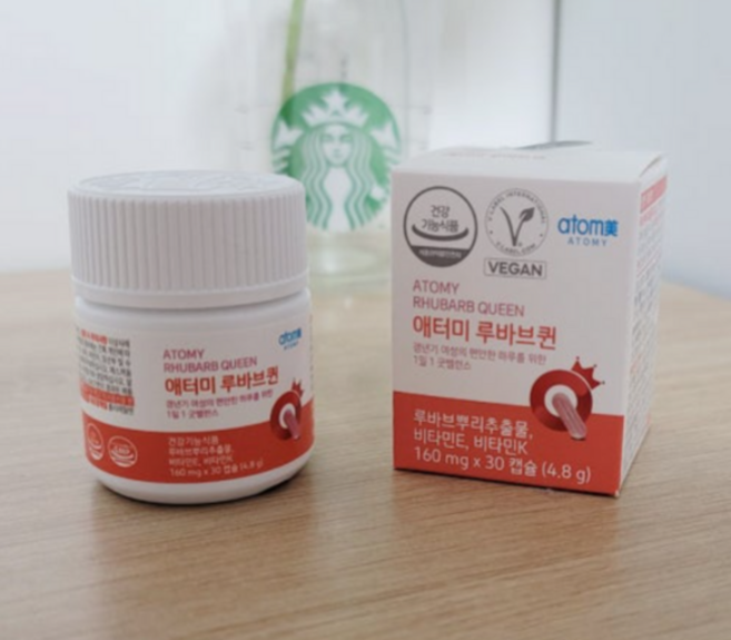 애터미 루바브퀸, 1개, 30정