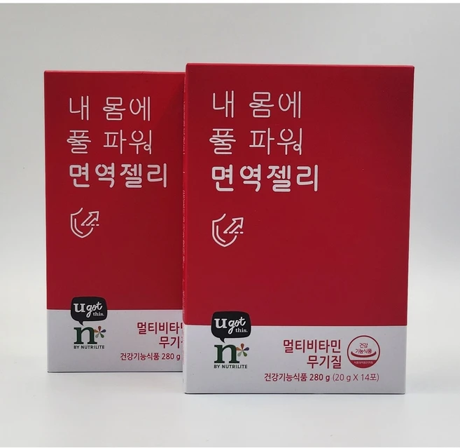 암웨이 내몸에 풀파워 면역젤리 X 2개, 280g - 쿠팡