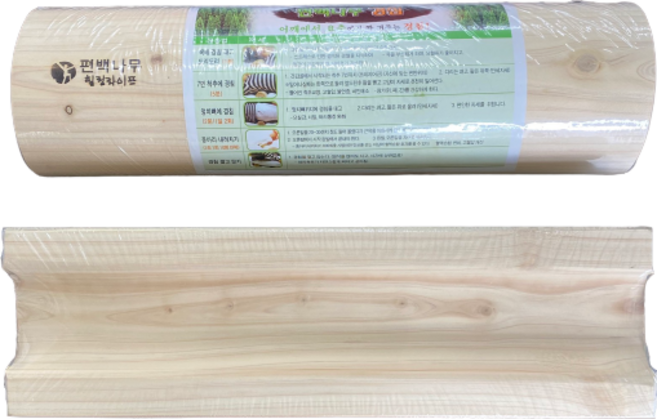 편백나무 경침 베개 국산 힐링라이프