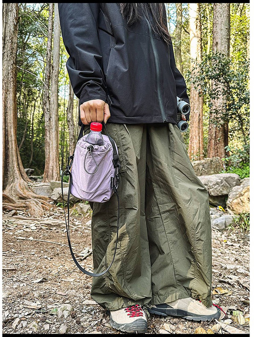 잇츠빽 고퀄리티 등산 경량나일론 크로스백 데일리 바스락 생활방수 여행 다용도 가방