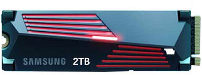삼성전자 990 프로 히트싱크 SSD, 2TB