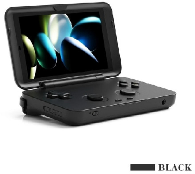 레트로게임기 레트로이드 포켓 플립 게임 콘솔 레트로 안드로이드 4.7 4G + 와이파이 512G 70000 PSP 신제품, 16.black - 512GB 450PSP GAMES