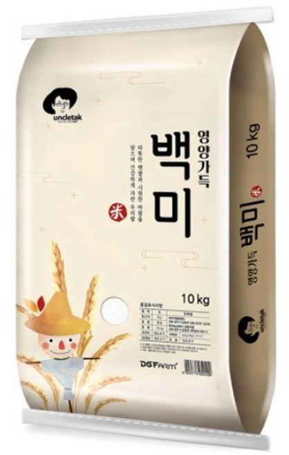 엉클탁 영양가득 백미, 상등급, 10kg, 1개