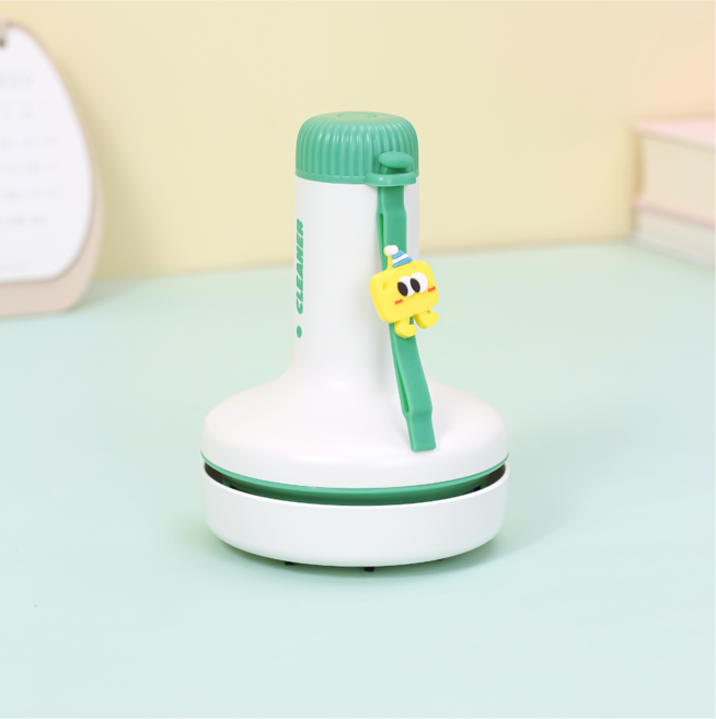 꾸미 책상 지우개 청소기 지우개똥 가루 키보드 청소 키보드 무선 C타입, 1개, 화이트