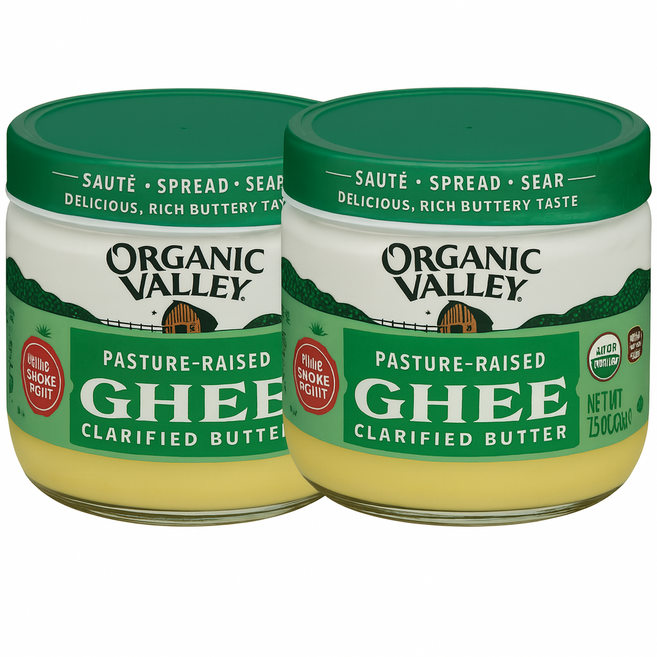 오가닉밸리 기 버터, 2개, 212g