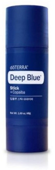 도테라 딥블루스틱 뭉친근육 운동 전 후 쿨링 오일 48g, 1개