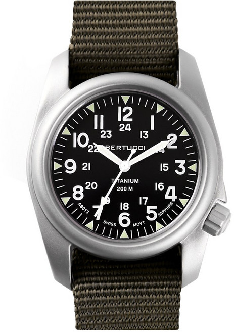 베르투치 A-2T 빈티지 티타늄 필드워치 12075