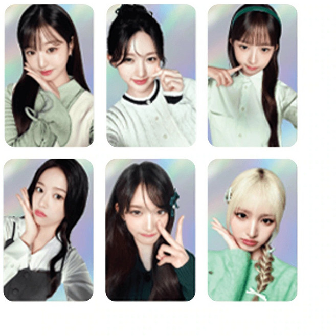 아이브 파파존스 포카 포토카드 세트 8차 - IVE PAPAJOHNS LENTICULAR PHOTO CARD SET VER.8
