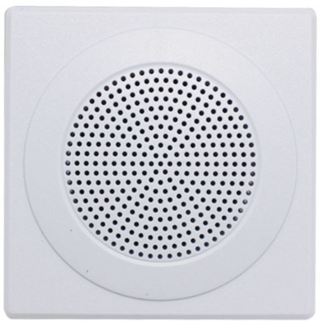 4인치 APT-01W 사각 스피커 아파트스피커 벽부형 천장형 아큐릭스