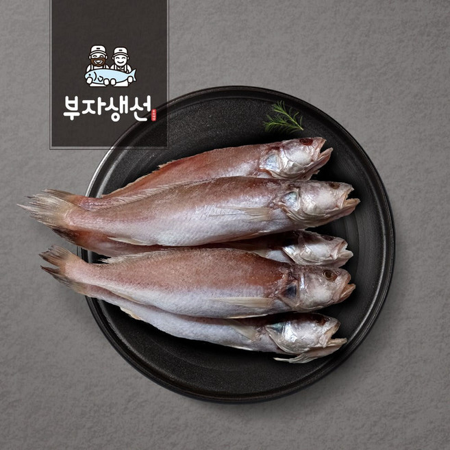 반건조 생선 골라담기 민어조기 침조기 서대 빨간고기 세트 모음 (망미중앙시장 부자생선)_, 민어조기27cm 5마리, 1세트