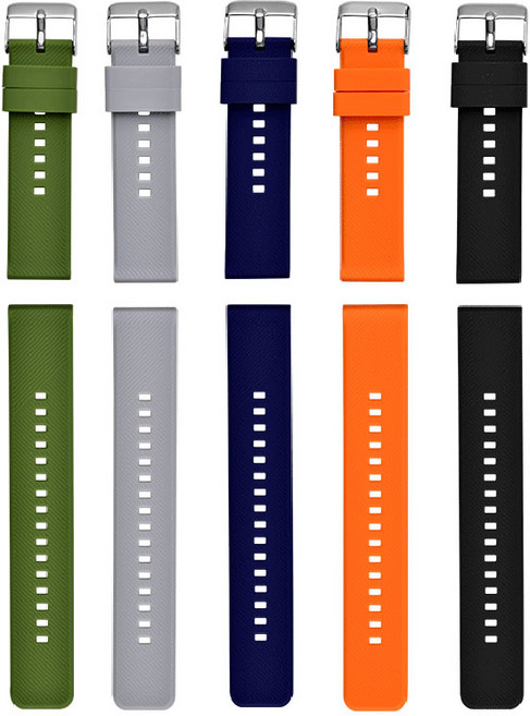 18mm 19mm 20mm 21mm 22mm 와치러버밴드 스마트워치스트랩 퀵릴리즈스프링바