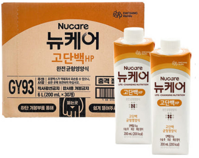 뉴케어 고단백 HP 균형영양식, 200ml, 30개