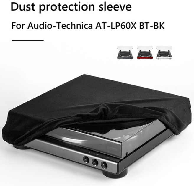 호환 턴테이블 더스트 커버 스판덱스 고탄성 턴테이블 슬리브 비닐 레코드 플레이어 오디오 테크니카 AT-LP60XB 더스트 케이스 슬리브