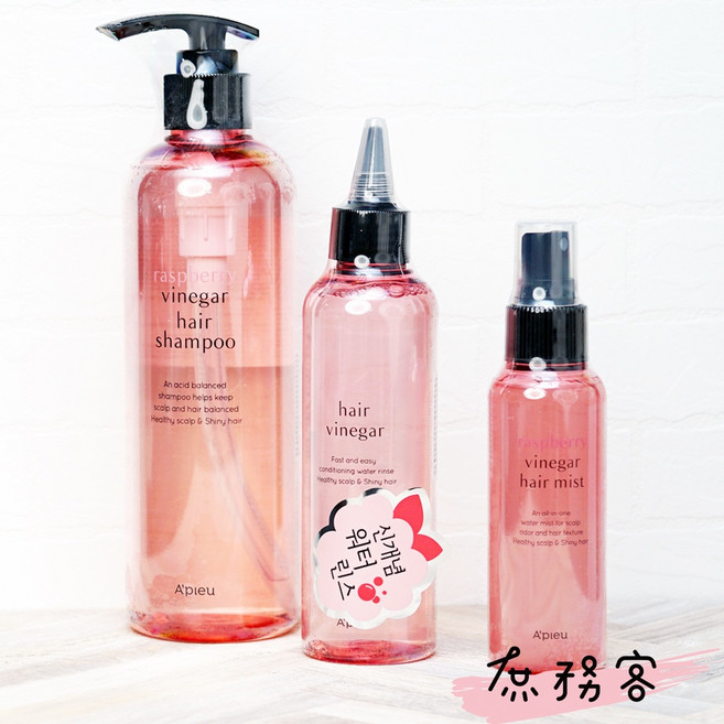 [庶務客] A'PIEU 洗髮精 噴霧 頭皮 薄荷 控油 蓬鬆 柔順 護髮 韓國, 200ml, 1瓶