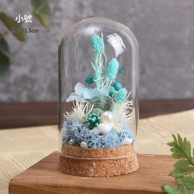 母親節永生花DIY材料包 大號, 小號海螺花卉