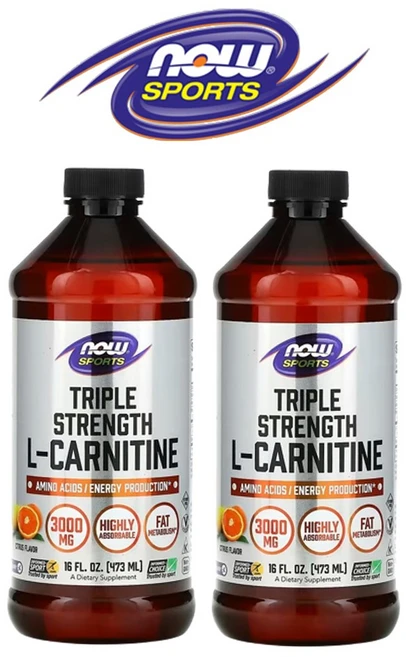[1+1] 나우푸드 스포츠 엘카르니틴 액상 3000mg 473ml, 1개 - 쿠팡