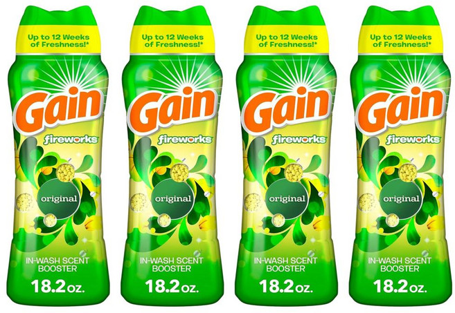 게인 파이어웍스 인워시 센트 부스터 비즈 오리지널 516g, 4개