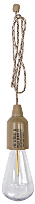 POST GENERAL 復古燈泡燈, Post general hang lamp type1 led 吊燈/露營燈-沙色, 1個