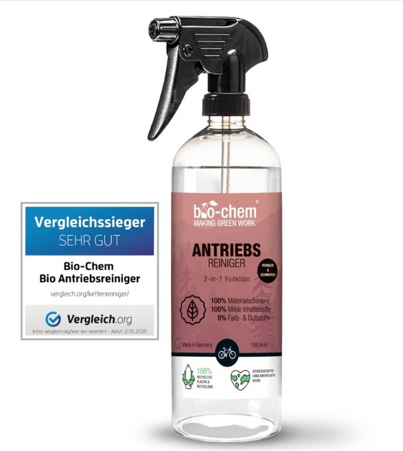 독일산 체인세척겸용윤활오일 체인윤활유 자전거기름제거 오일 오토바이기름제거 체인클리너 만능오일 2in1 안트립스라이니가 바이오켐, 1개