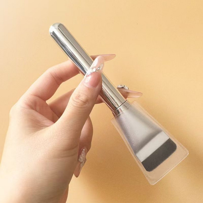 eLL 濾鏡修顏隔離素顏霜 SPF30 PA+++ 妝前乳 防曬隔離, 1件, 一字粉底刷【送防塵蓋】, 30ml