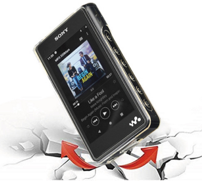 SONY 워크맨 NW-WM1A WM1Z 전용, 투명 슬림 케이스