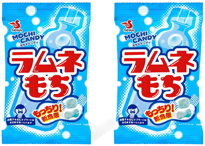 세이카 라무네 모찌 캐러멜 사탕, 32g, 2개