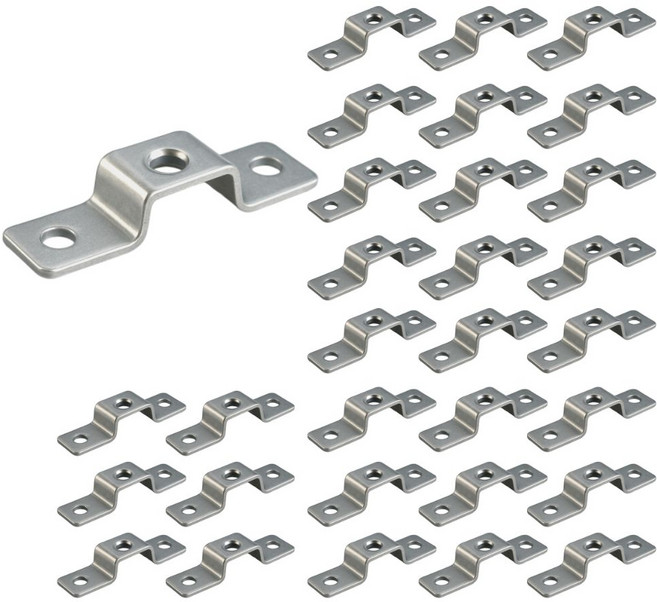 JG철물스토어 (정품) 국산 9.5mm 양날 브라켓 3/8 천장형 전산볼트 브라켓 (소) 30개입, 1묶음