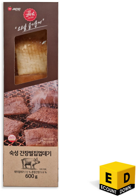 재호 고마워 숙성 간장 벌집 껍데기 600g, 1개