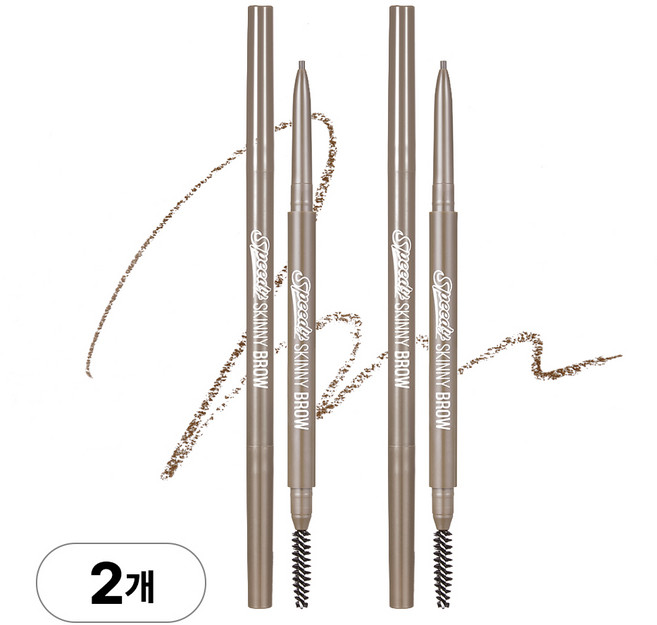 [1.5mm] 페리페라 스피디 스키니 브로우, 009 토프브라운, 2개