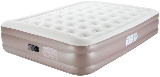 탄씨엔쯔 탄스트라이더 에어펌프 내장 에어매트리스 KJ-42홀 KJFBB44012182, 화이트