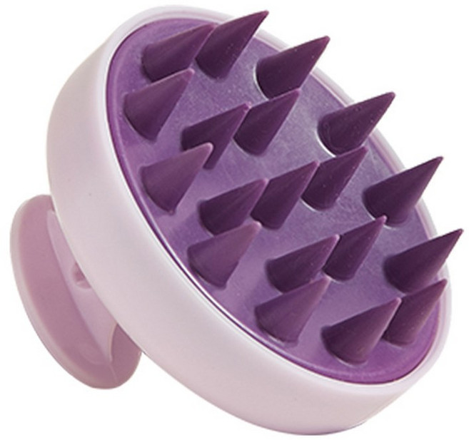 헤어 샤워 브러시 빗 마사지 샴푸 목욕 빗 두피 마사지기 케어 도구, 01 Purple-A, [01] Purple-1