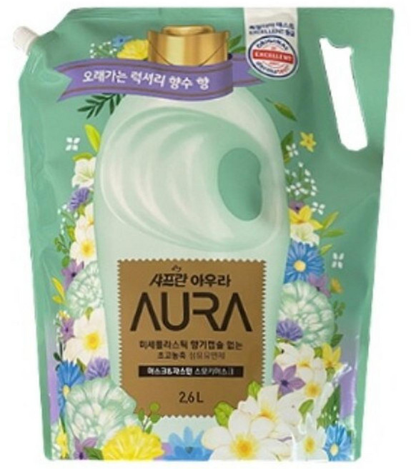 샤프란 아우라 스모키 머스크 리필, 2.6L, 12개