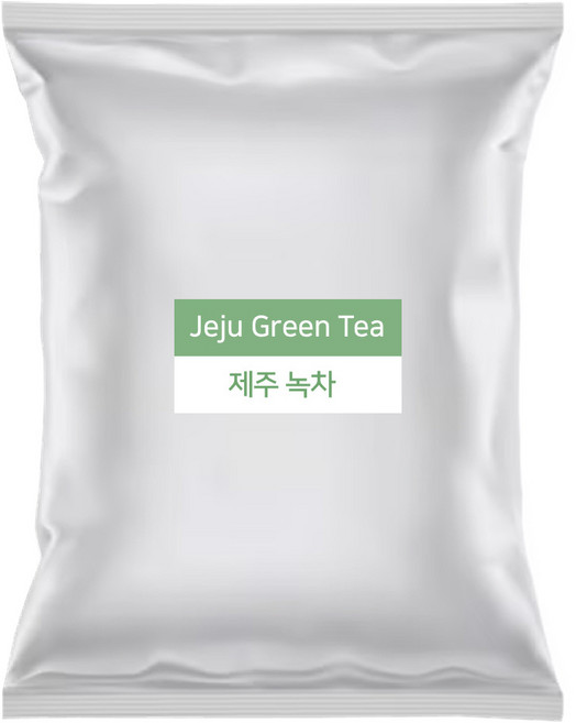 [티스페이스] 프리미엄 녹차 대용량 1kg 제주녹차(중작급) 카페용 업소용, 1개입, 1개