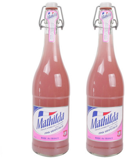 마틸다 스파클링 핑크 그레이프플룻 750ml 2개세트, 2개