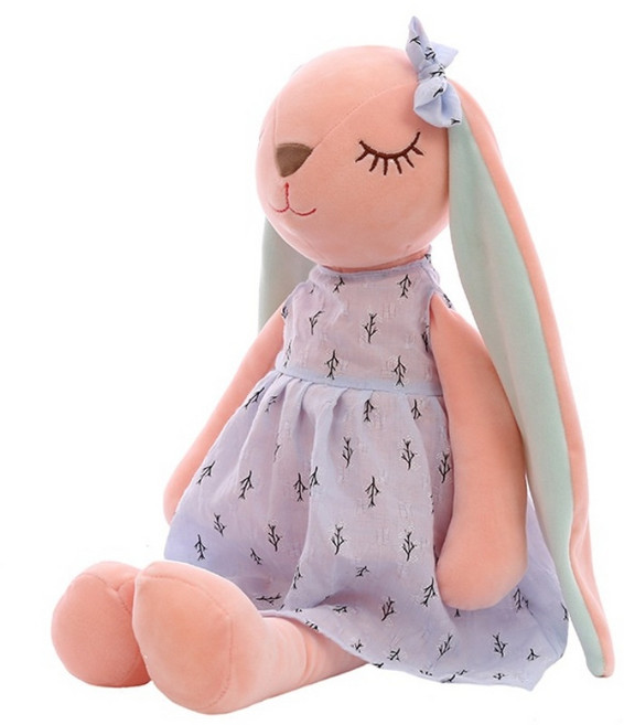 키즈브릭스 부드러운 토끼 인형, 블루