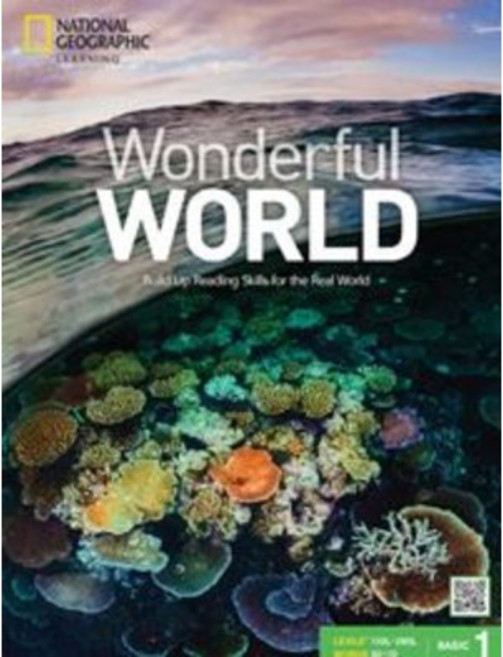Wonderful WORLD BASIC 1 SB with App QR:Student Book with App QR Word Note Workbook, A List