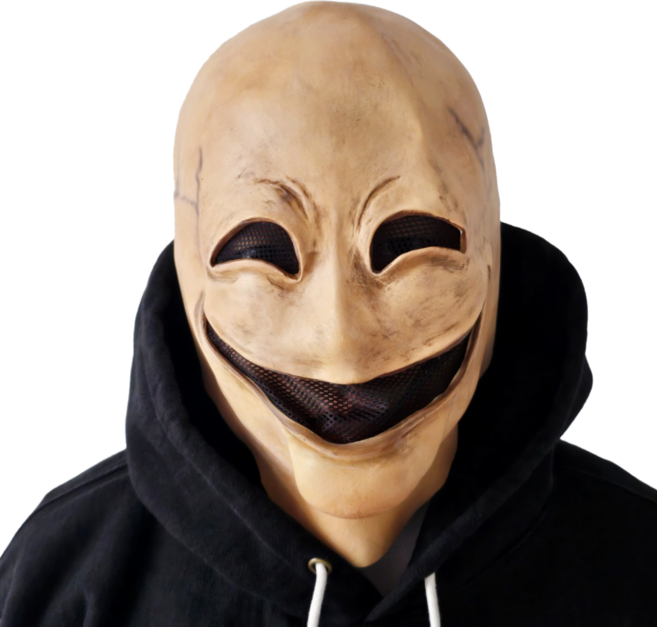 공포 무서운 대머리 가면 귀신가면 할로윈 가면, 1개