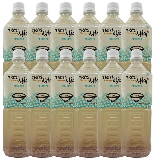 가보자식혜 옛날식혜 오리지날, 12개, 1L