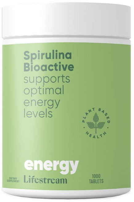 뉴질랜드 라이프스트림 LIFESTREAM SPIRULINA BALANCE 바이오엑티브 스피루리나 캡슐, 3개, 1000정
