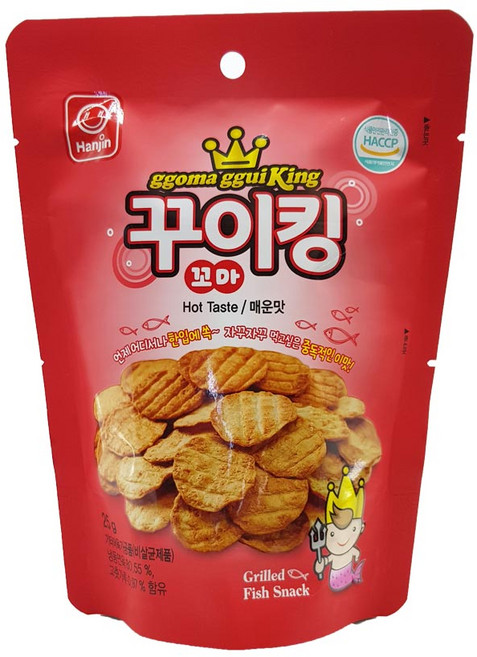 꼬마꾸이킹 매운맛25g, 25g, 1개