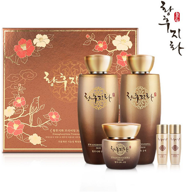 [타임특가] 황후지화 프리미엄 케어 한방 3종세트 6종세트 7종세트 [주름개선 기능성 아데노신 저자극 쇼핑백증정], 1세트