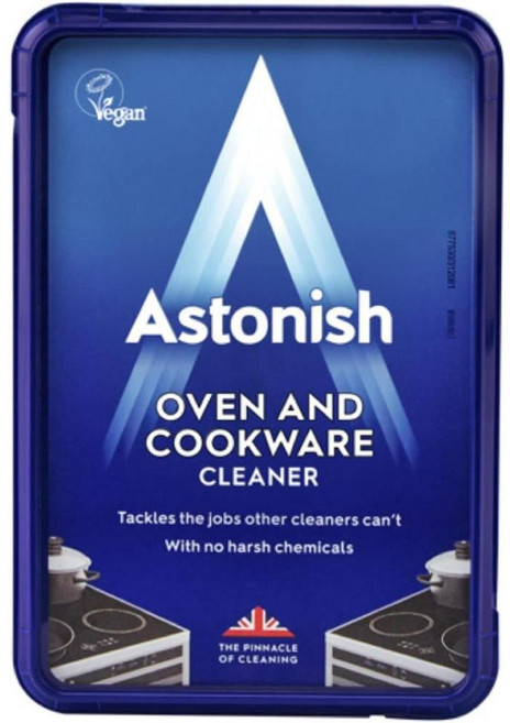 Astonish 오븐 클리너 쿡탑 파이렉스 스테인레스 스틸 그리스 150g 2팩, 1