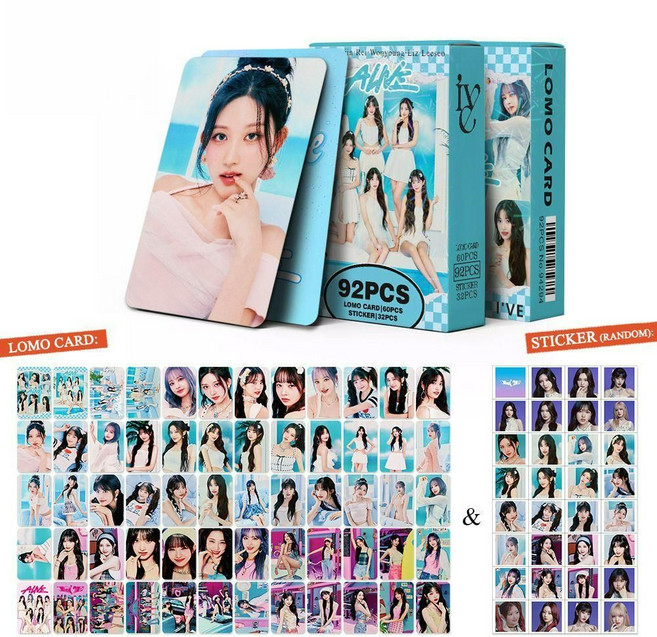 아이브 IVE 2025 포토카드 포카 비공굿 도무송 다꾸, Alive, 1개