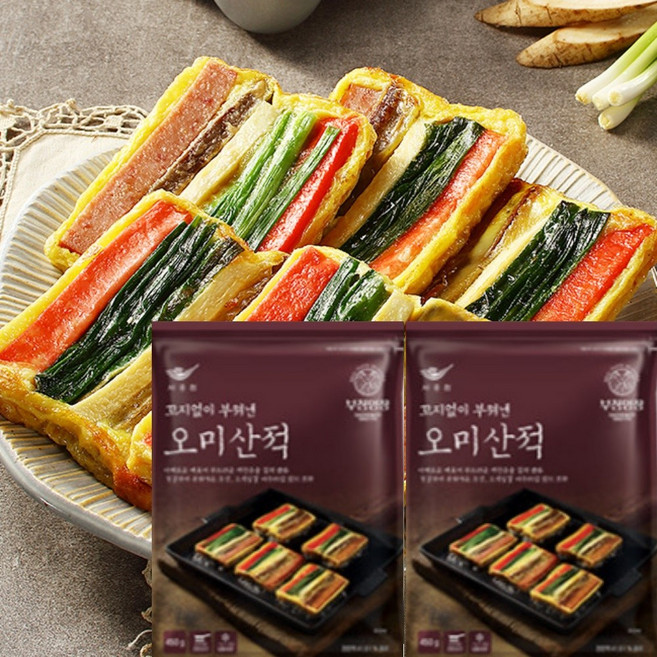 사옹원 오미산적 / 혼술 안주 명절 제사 음식, 300g, 2개