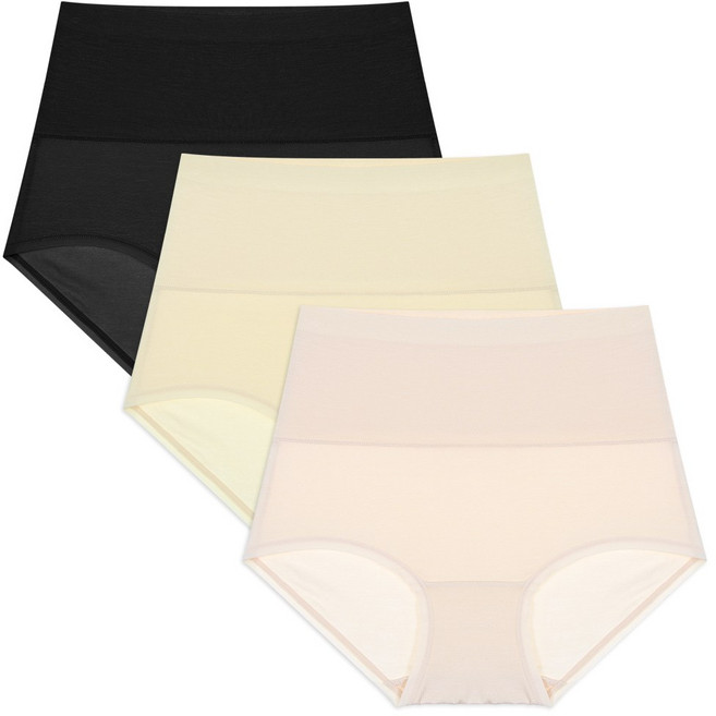 엘라운지 라이오셀 뱃살 커버 복대 팬티 3매세트