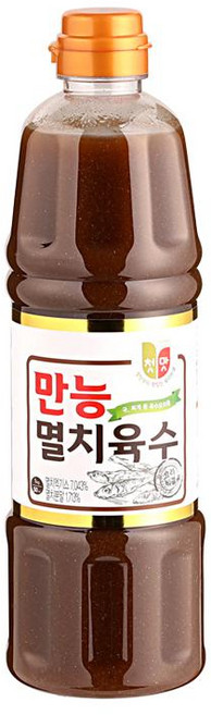 멸치진국0.9L/청우식품-6개