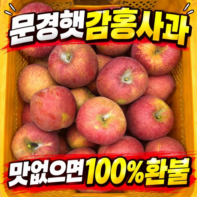 특상품 고당도 산지직송 문경 감홍사과, 1박스, 2kg